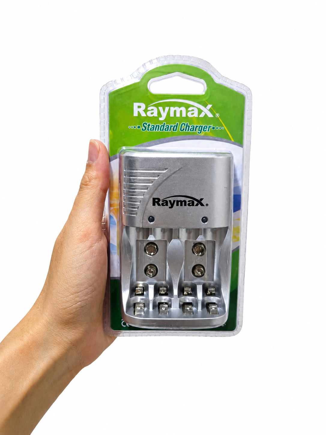 شارژر باتری ریمکس Raymax مدل Standard Charger RAY-410RS | شارژ باتری قلمی و نیم‌قلمی