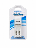 شارژر باتری ریمکس Raymax مدل CN001B | شارژر باتری قلمی AA و نیمقلمی AAA با