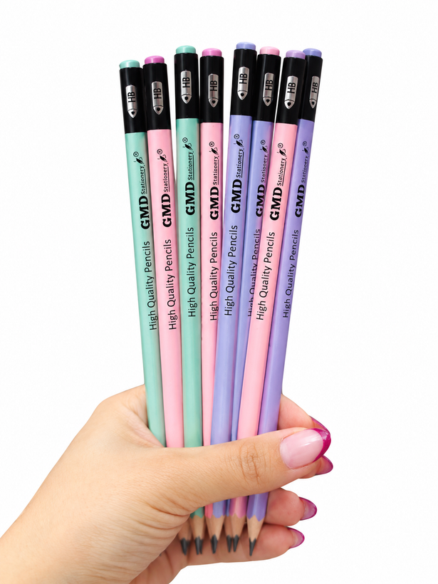 مداد مشکی GMD Stationery مدل Graphite بسته ۱۲ عددی
