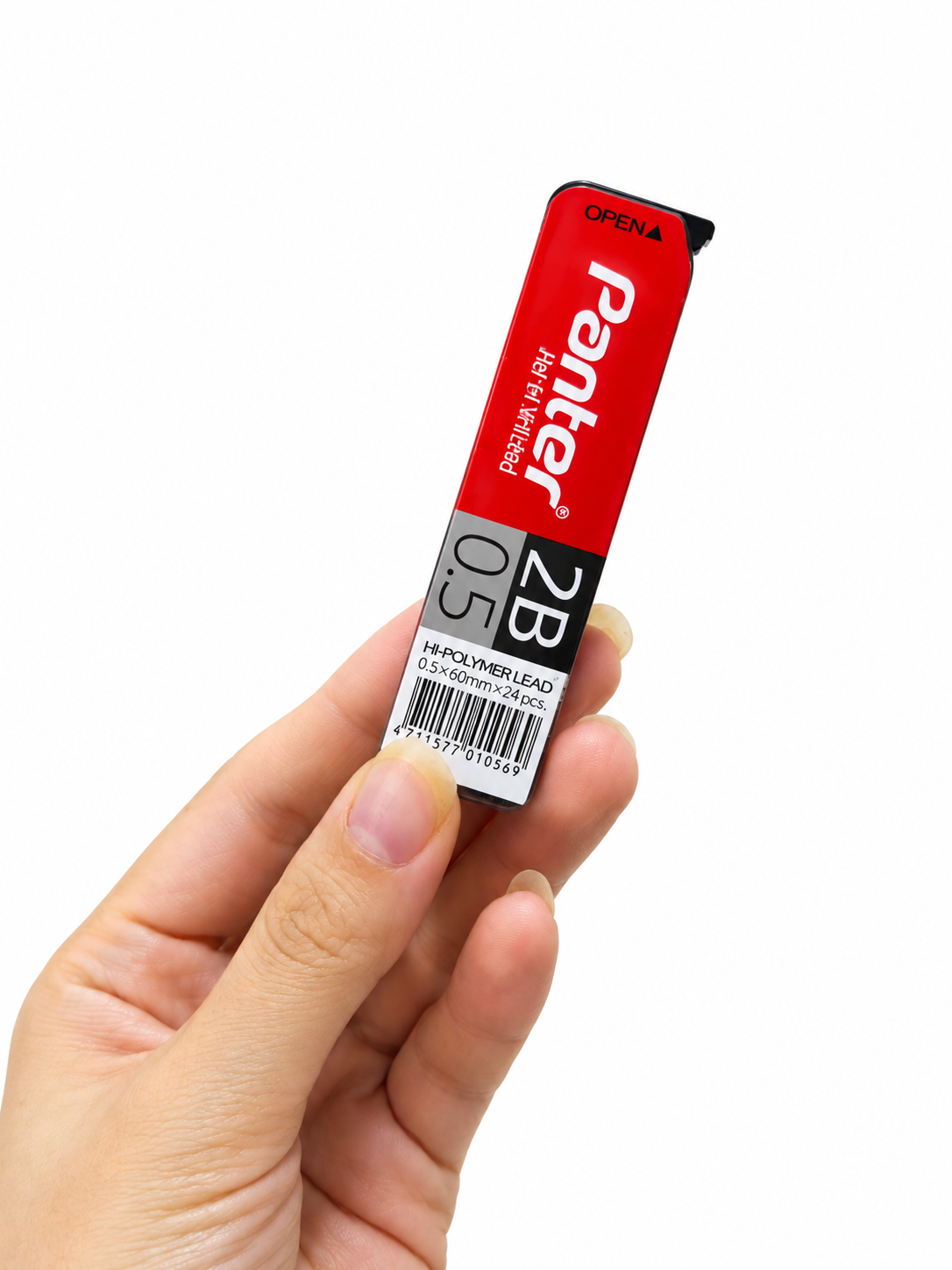 نوک اتود Penter 2B سایز 0.5 میلی‌متر بسته 24 عددی